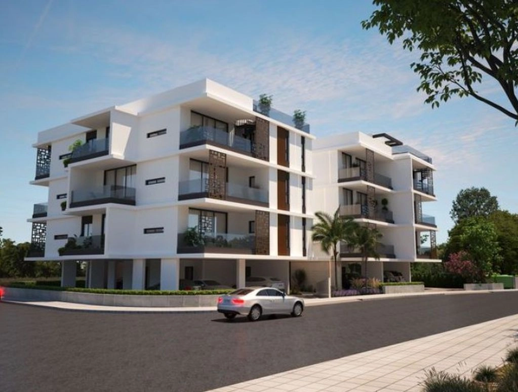 1-bed penthouse apartment with balcony in Kamares, Larnaca photo 22