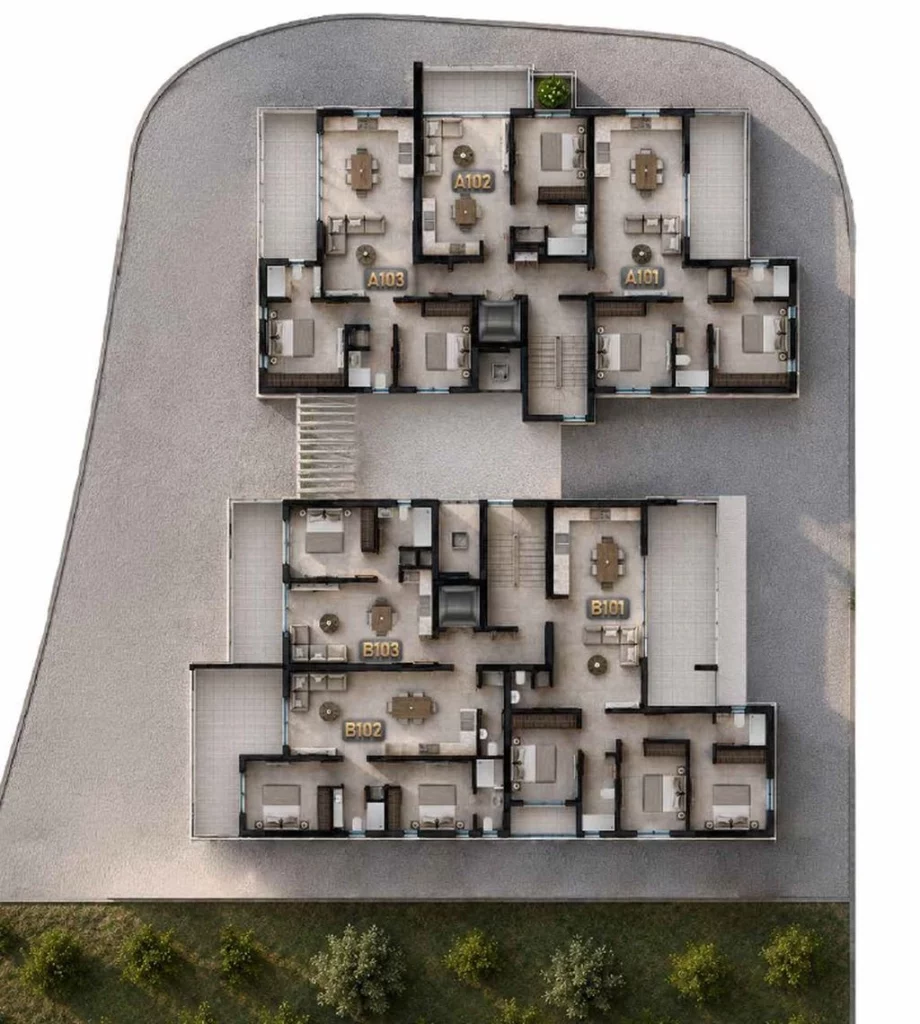 2-bed new build apartment for sale in Kamares, Larnaca photo 20
