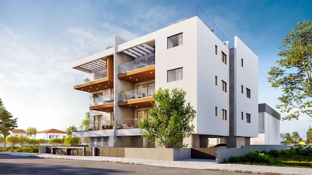 1-bed off-plan apartment with covered veranda in Kato Polemidia photo 2