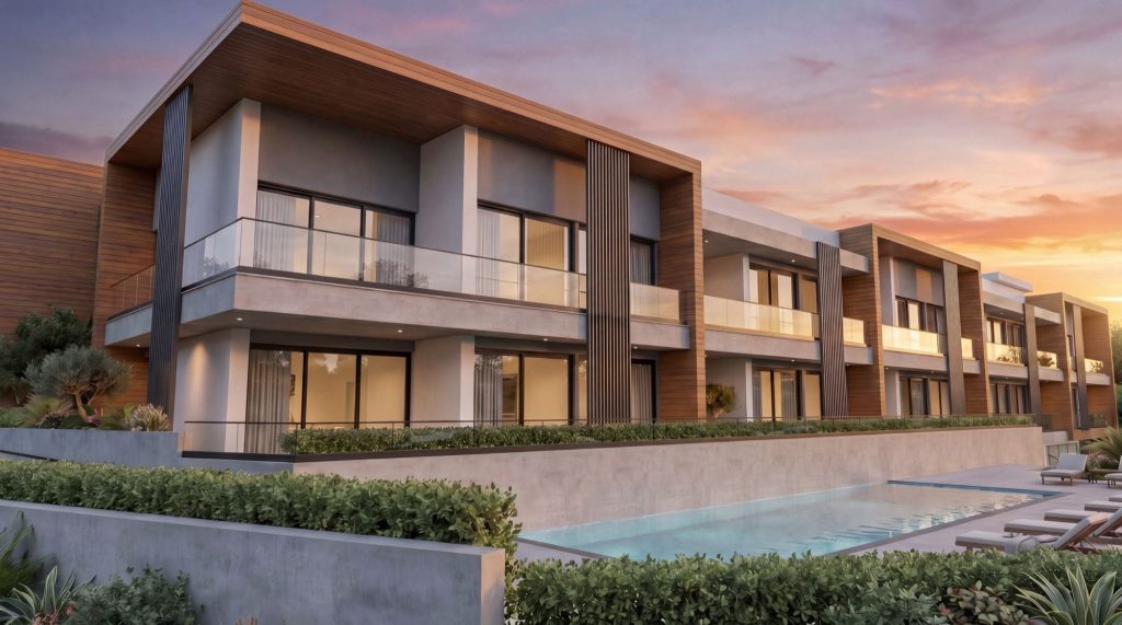 1-bed off-plan apartment with pool in Kissonerga photo 2