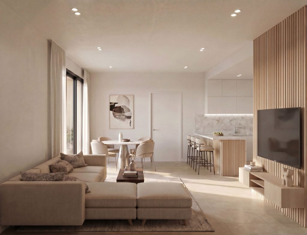 1-bed off-plan apartment with pool in Kissonerga photo 5