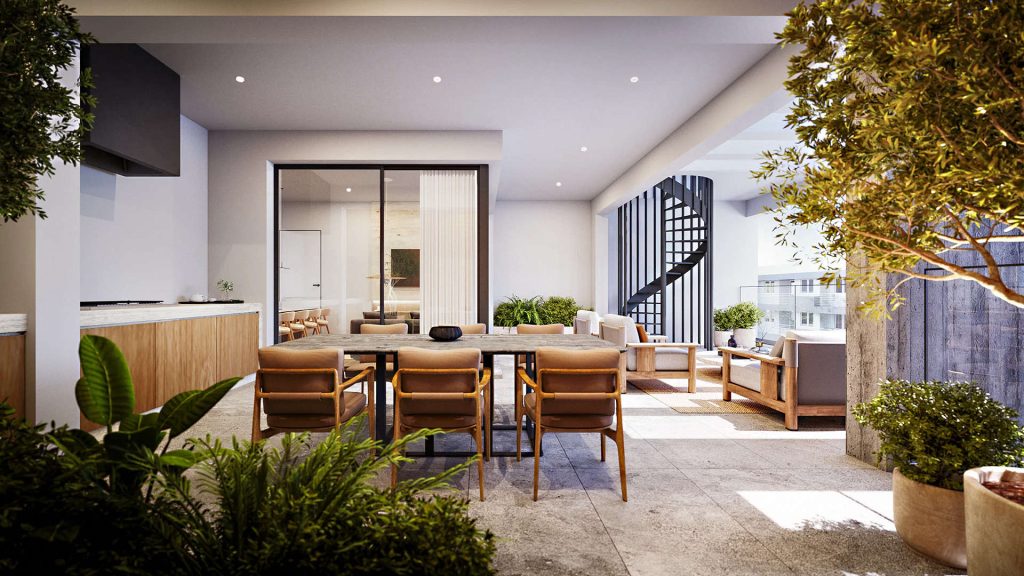 3-bed off-plan penthouse with veranda in Kato Polemidia photo 5