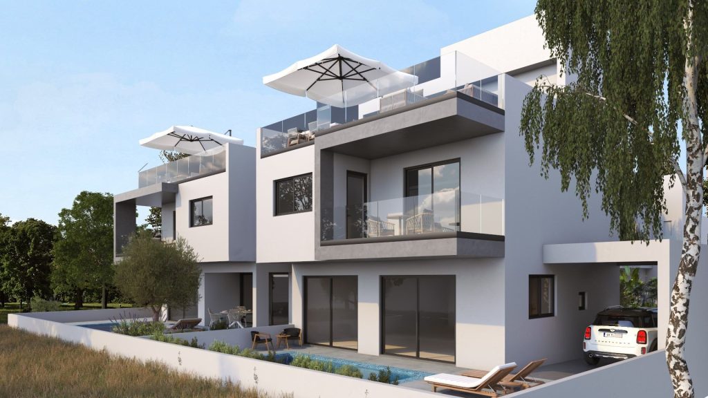 4-bed villa with private pool in Livadia Larnakas photo 4