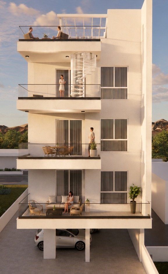 2-bed off-plan apartment in Sotiros, Larnaca photo 3