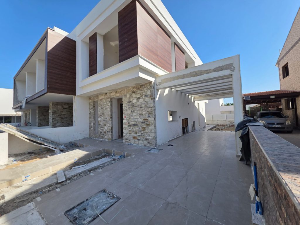 3-bed townhouse under construction in Kiti, Larnaca photo 3