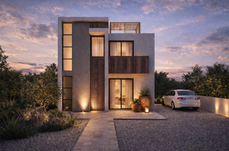 2-bed maisonette with pool in Tremithousa, Paphos photo 1