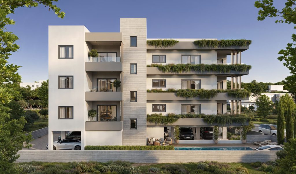 2-bed off-plan apartment with shared pool in Universal, Paphos photo 3