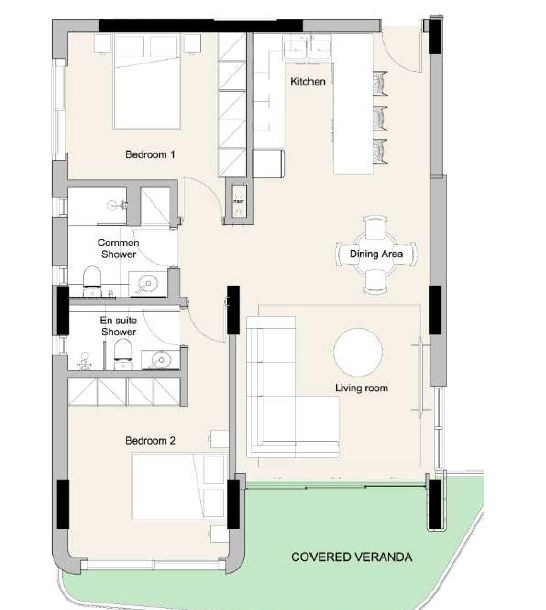 1-bed apartment for sale in Linopetra, Limassol photo 2
