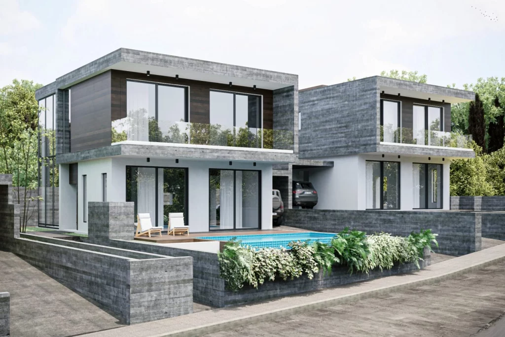 3-bed hillside house with pool in Geroskipou photo 2