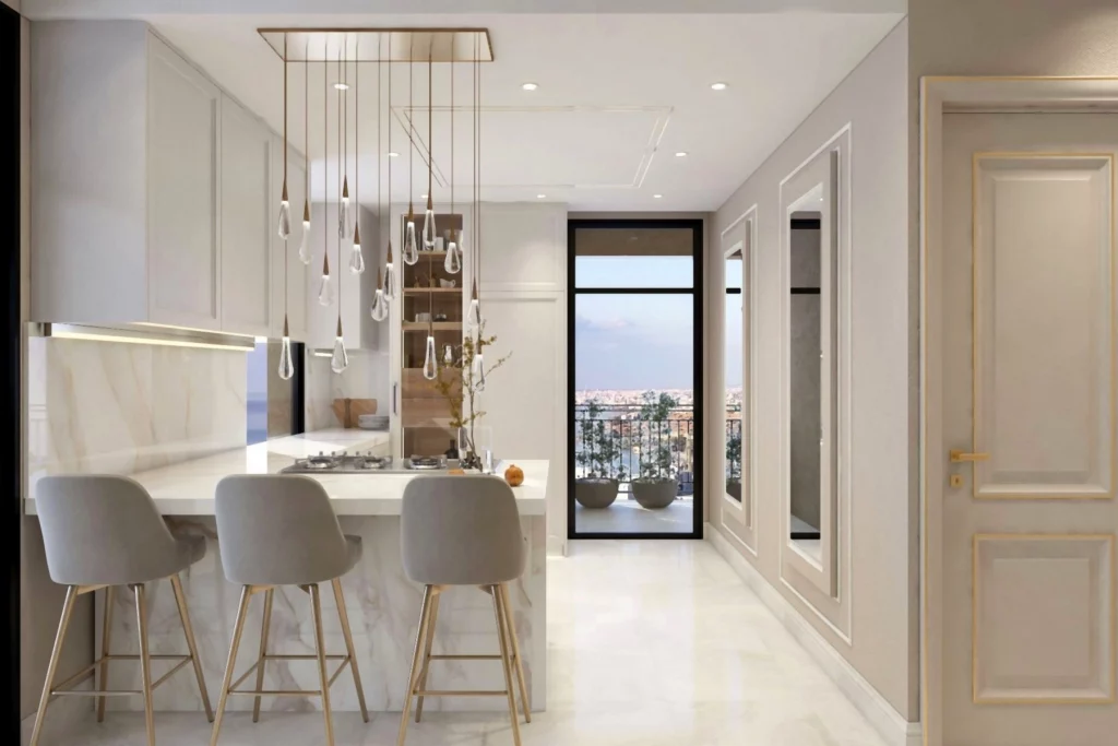 3-bed brand new apartment with sea views in Limassol district photo 7