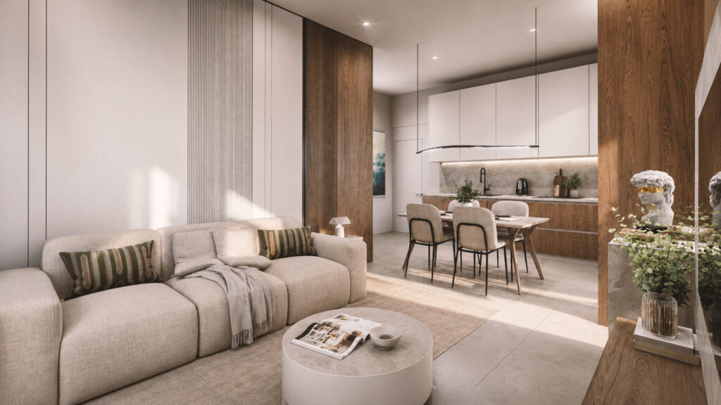 1-bed new-build apartment with sea view in Finikoudes, Larnaca photo 7