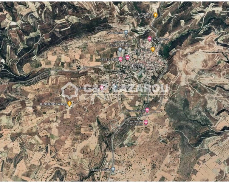 8,696m² Plot for Sale in Pachna, Limassol District