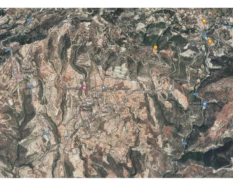 15,316m² Plot for Sale in Apesia, Limassol District