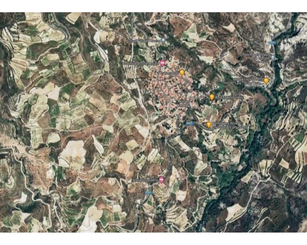 6,021m² Plot for Sale in Koilani, Limassol District