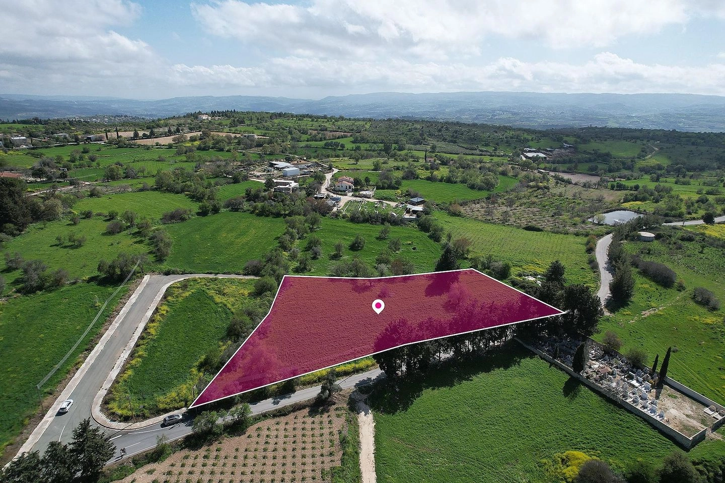 6,857m² Plot for Sale in Paphos District