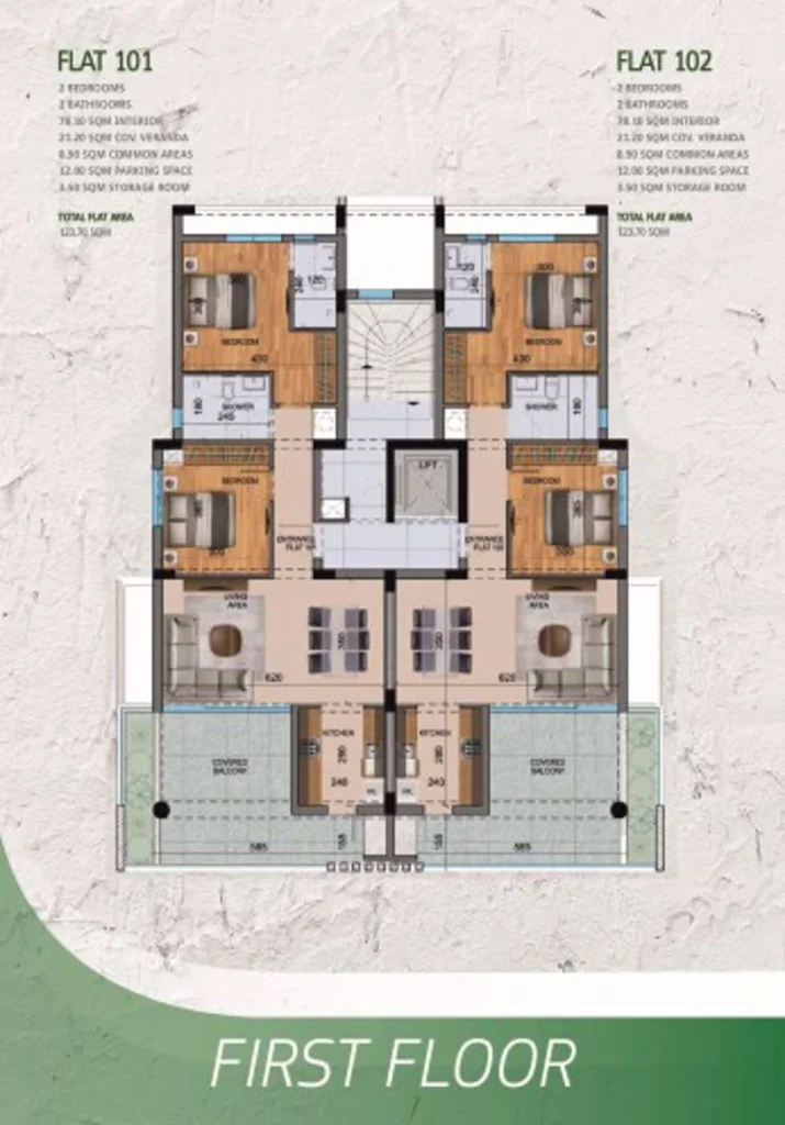 2 Bedroom Apartment for Sale in Larnaca