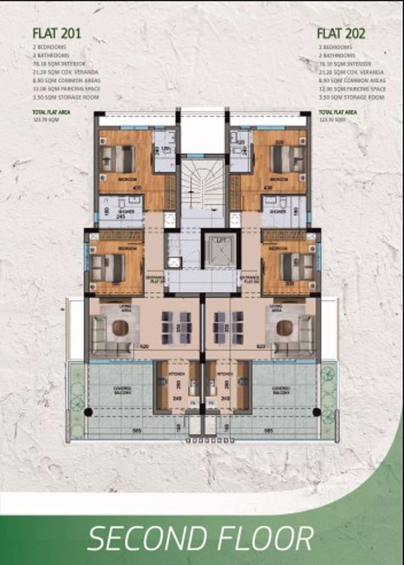 2 Bedroom Apartment for Sale in Larnaca