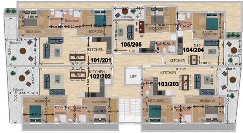 2 Bedroom Apartment for Sale in Oroklini, Larnaca District