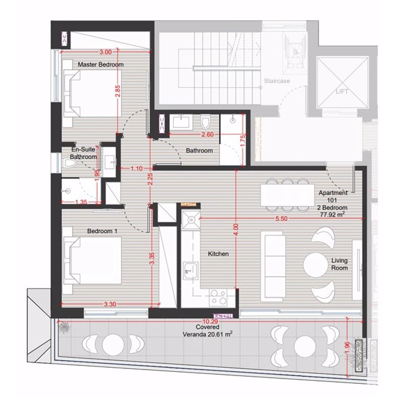 2 Bedroom Apartment for Sale in Larnaca