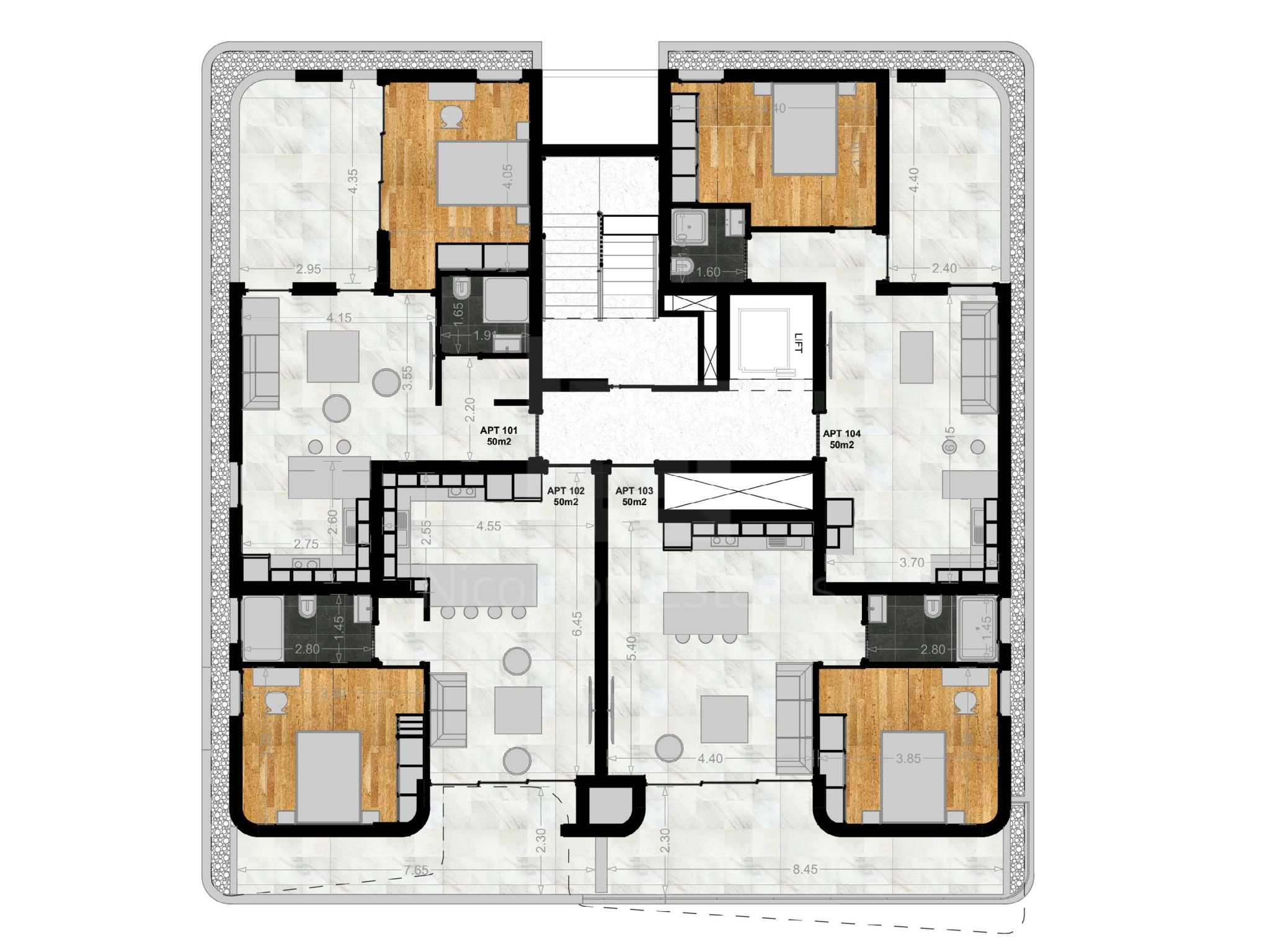 3 Bedroom Apartment for Sale in Limassol – Zakaki