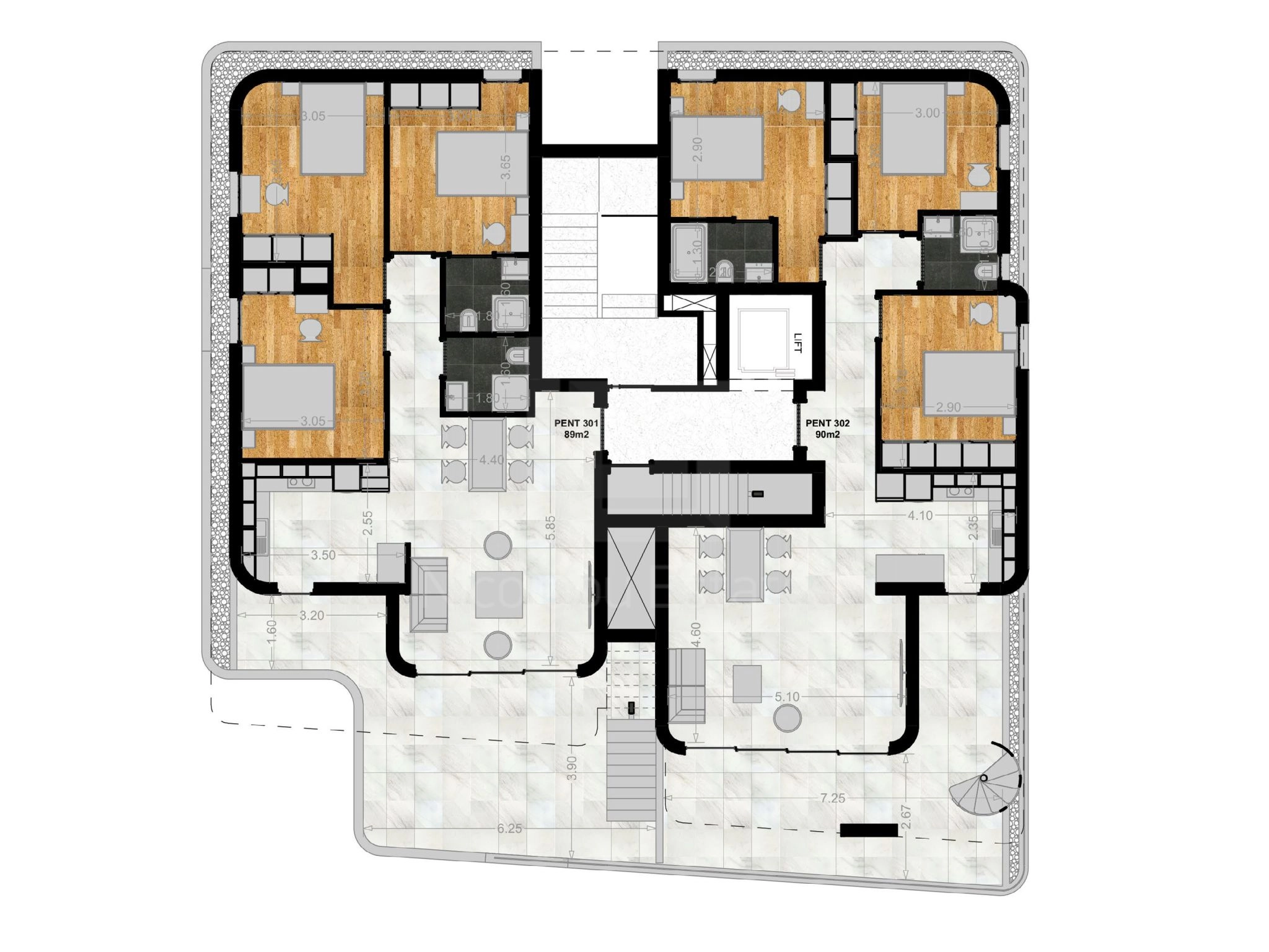 3 Bedroom Apartment for Sale in Limassol – Zakaki