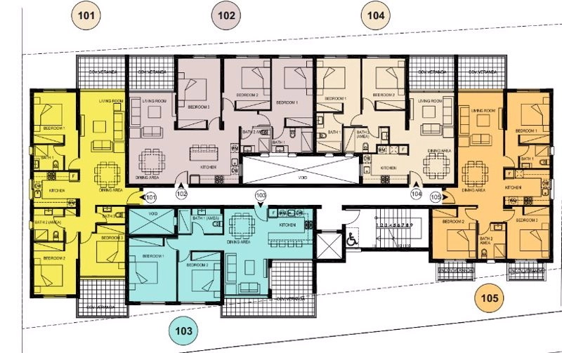 3 Bedroom Apartment for Sale in Chlorakas, Paphos District