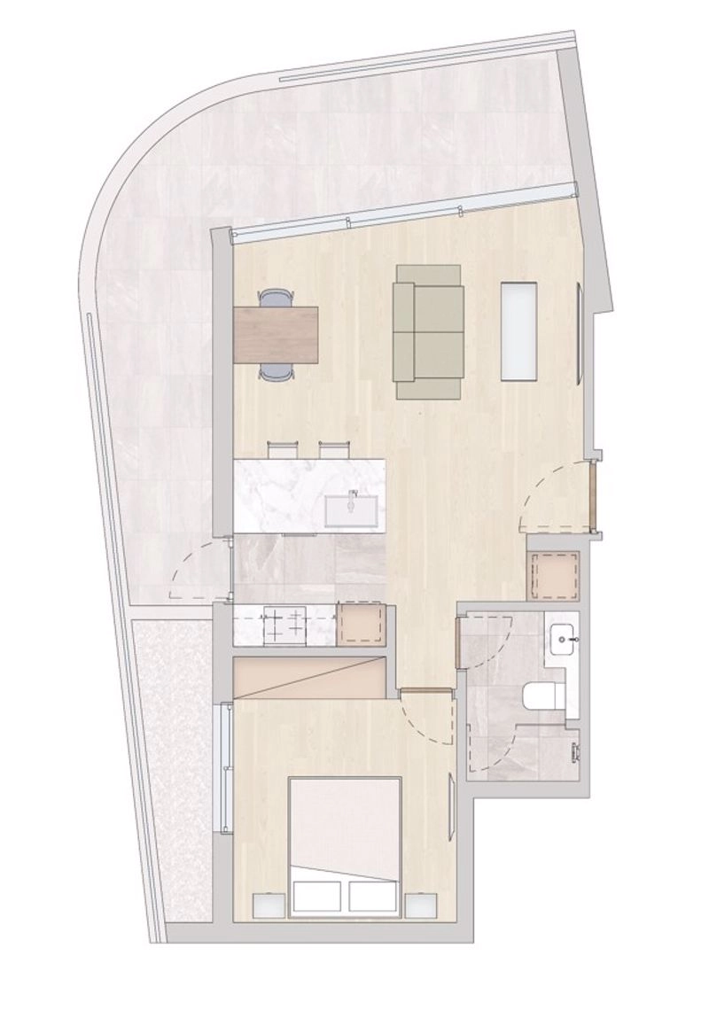 1 Bedroom Apartment for Sale in Limassol