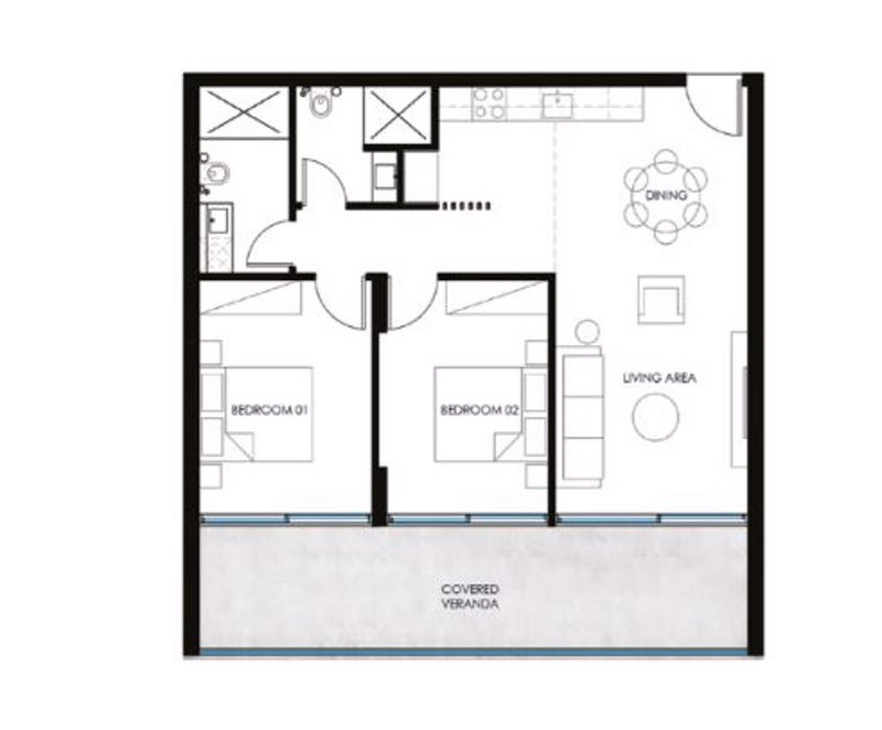 2 Bedroom Apartment for Sale in Anarita, Paphos District