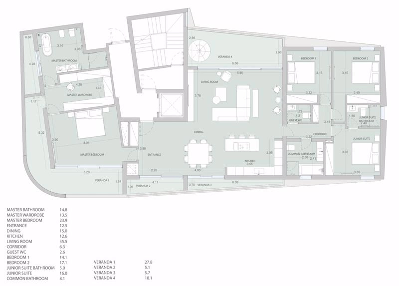 4 Bedroom Apartment for Sale in Limassol