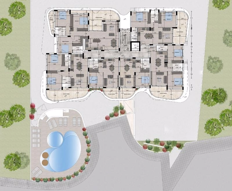 3 Bedroom Apartment for Sale in Aradippou, Larnaca District