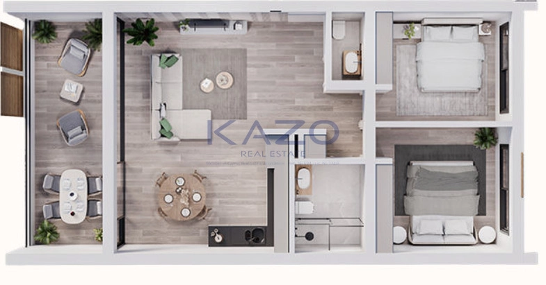 2 Bedroom Apartment for Sale in Limassol – Zakaki