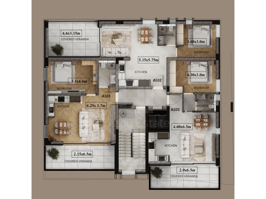 2 Bedroom Apartment for Sale in Larnaca District