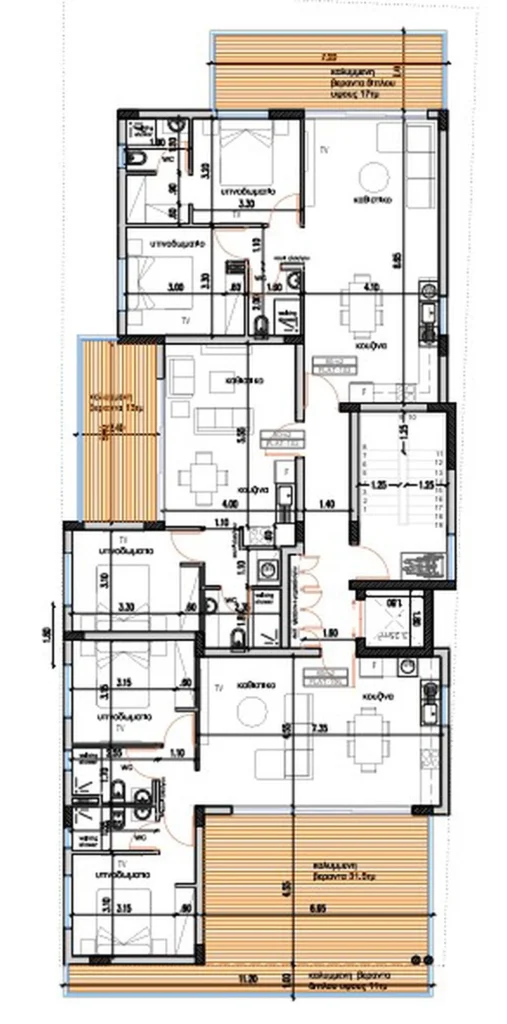 2 Bedroom Apartment for Sale in Aradippou, Larnaca District