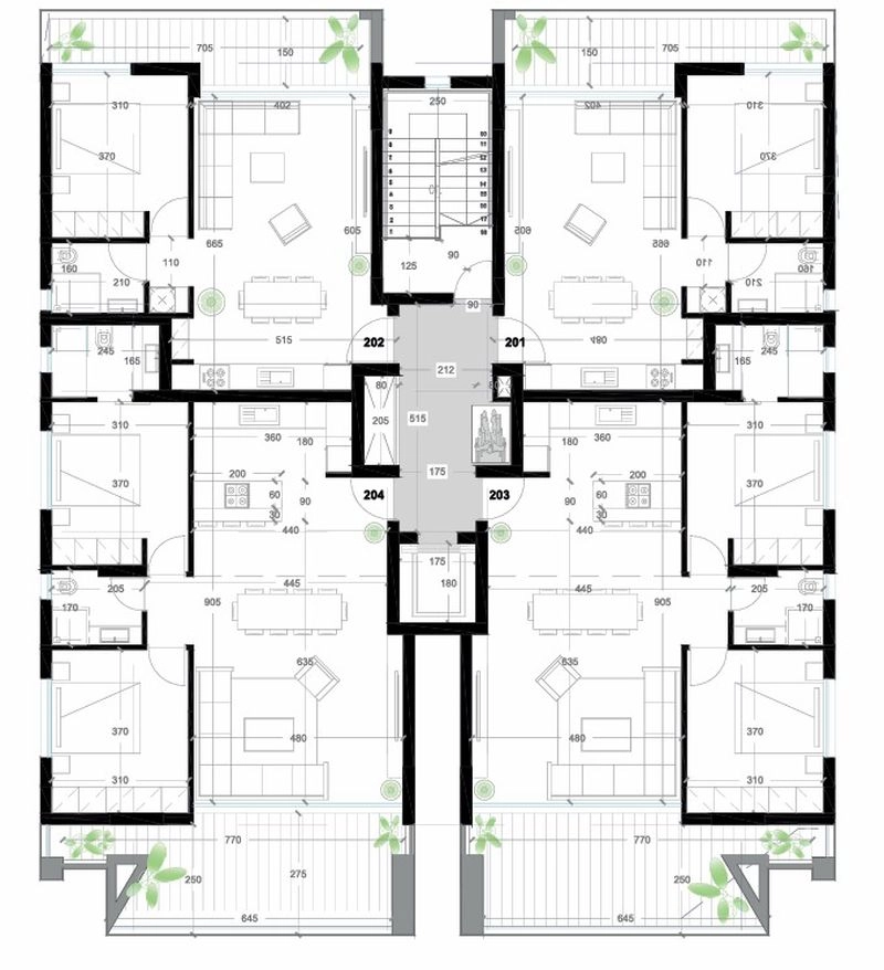 2 Bedroom Apartment for Sale in Aradippou, Larnaca District