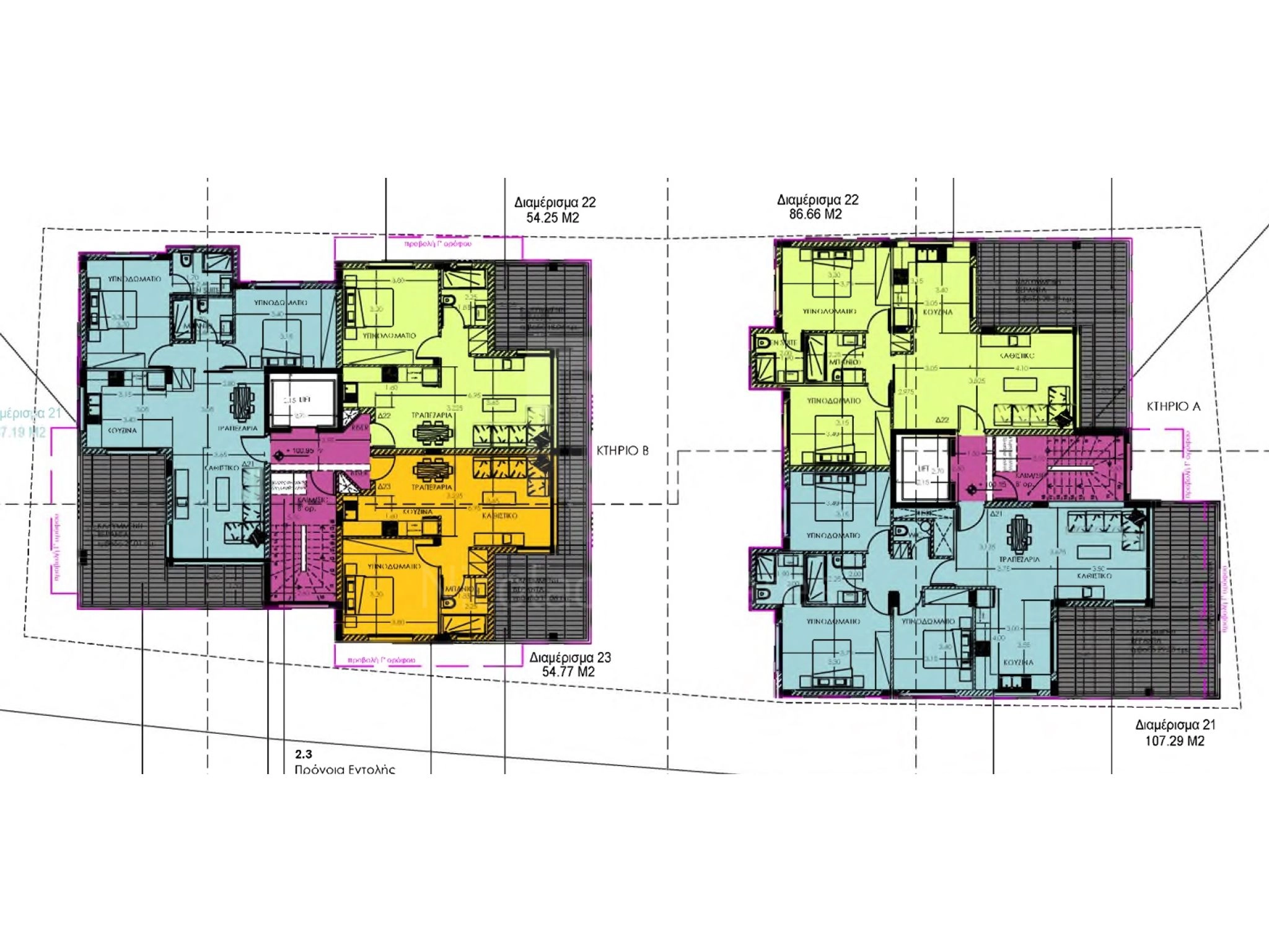 3 Bedroom Apartment for Sale in Limassol – Ekali