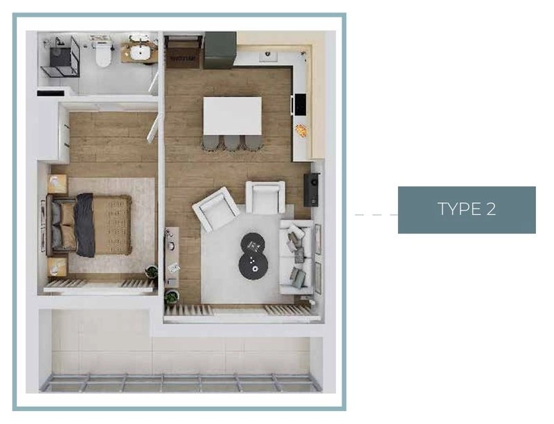 1 Bedroom Apartment for Sale in Pyla, Larnaca District