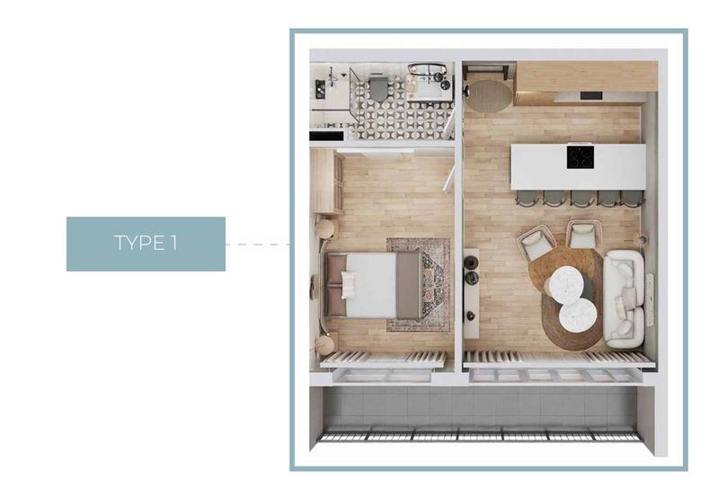1 Bedroom Apartment for Sale in Pyla, Larnaca District