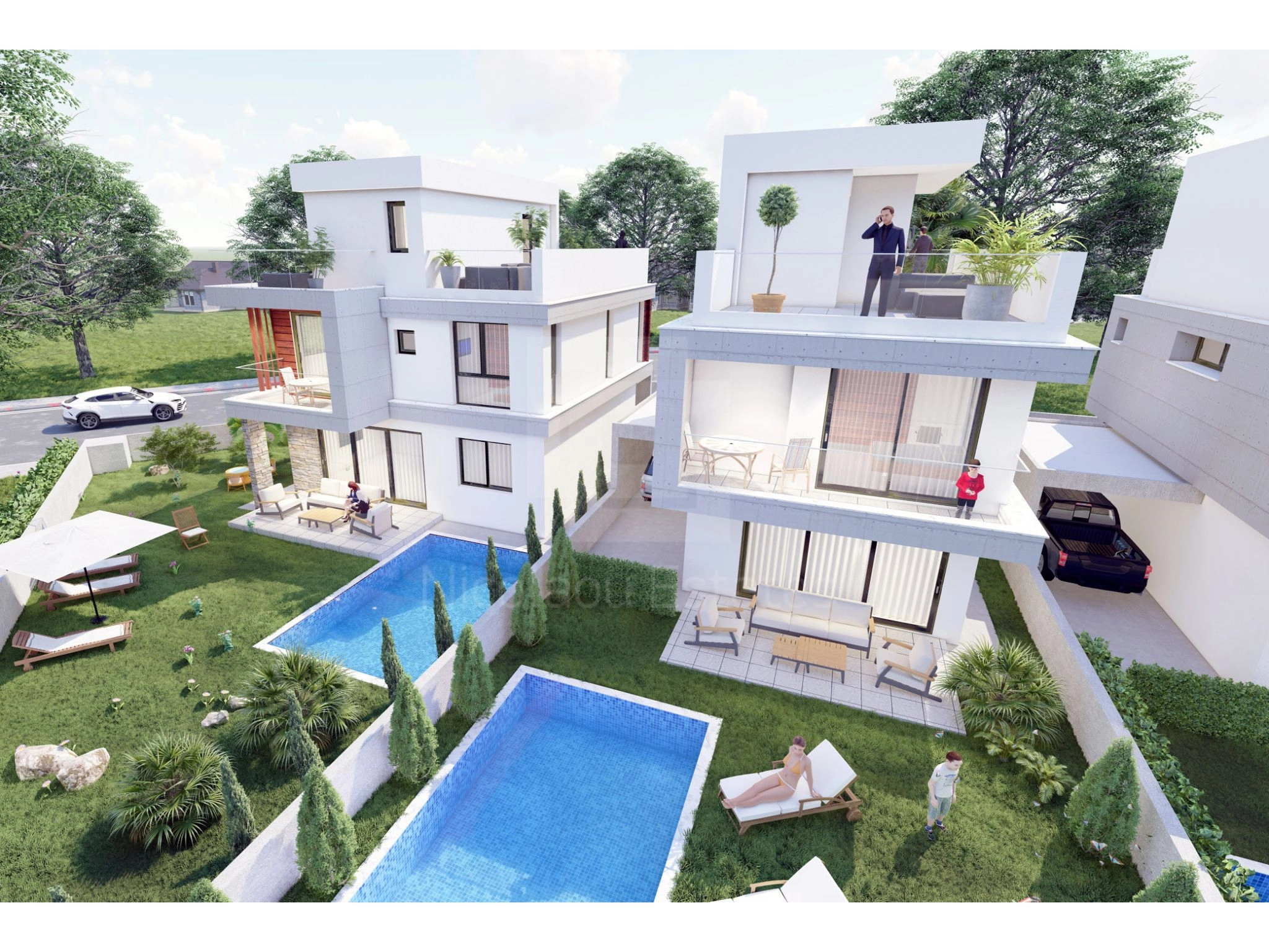 4 Bedroom House for Sale in Agios Tychonas, Limassol District