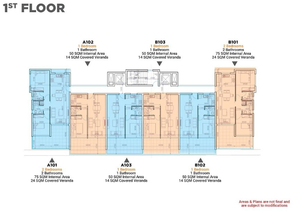 1 Bedroom Apartment for Sale in Larnaca