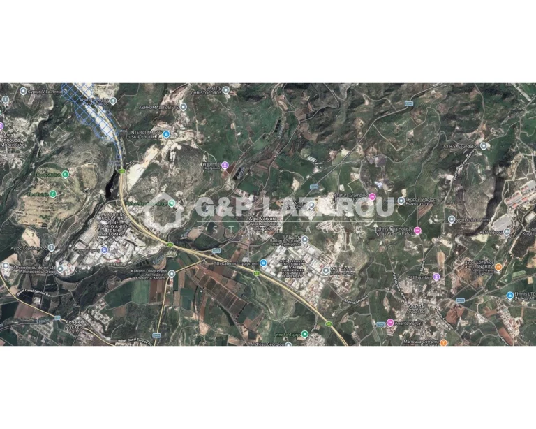 10,368m² Plot for Sale in Agia Varvara, Paphos District