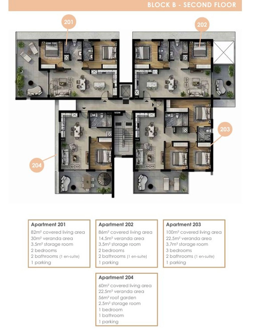 3 Bedroom Apartment for Sale in Kiti, Larnaca District
