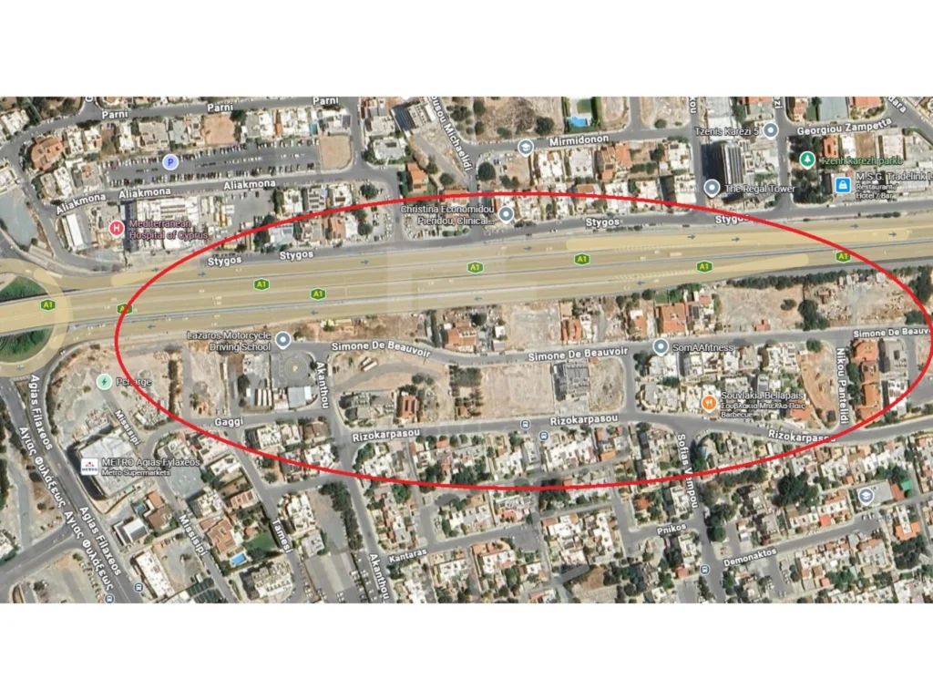 761m² Plot for Sale in Limassol – Kapsalos