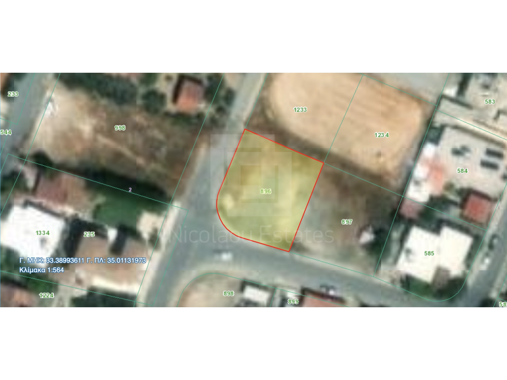 549m² Plot for Sale in Pera Chorio, Nicosia District