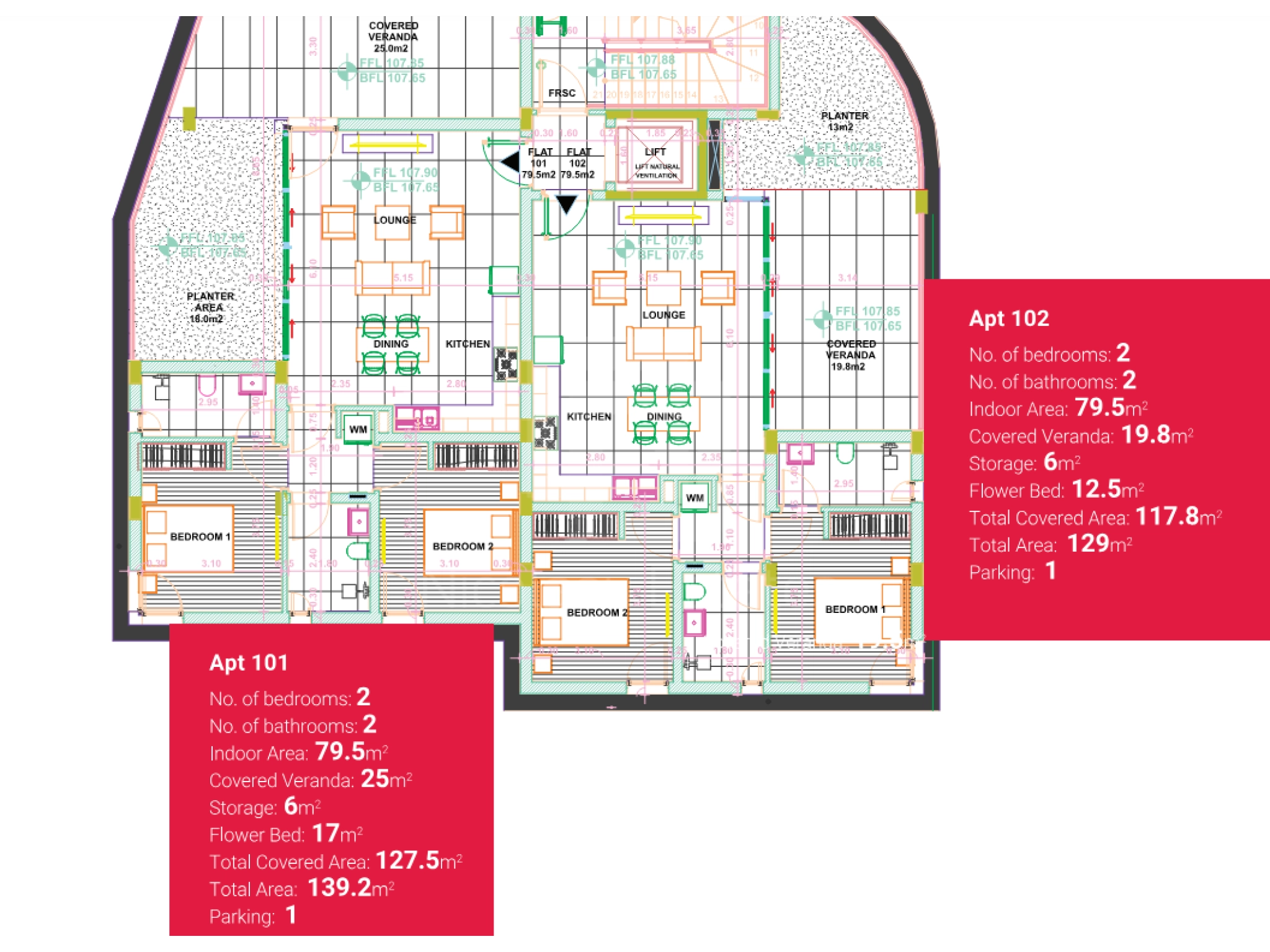 2 Bedroom Apartment for Sale in Limassol – Agios Athanasios