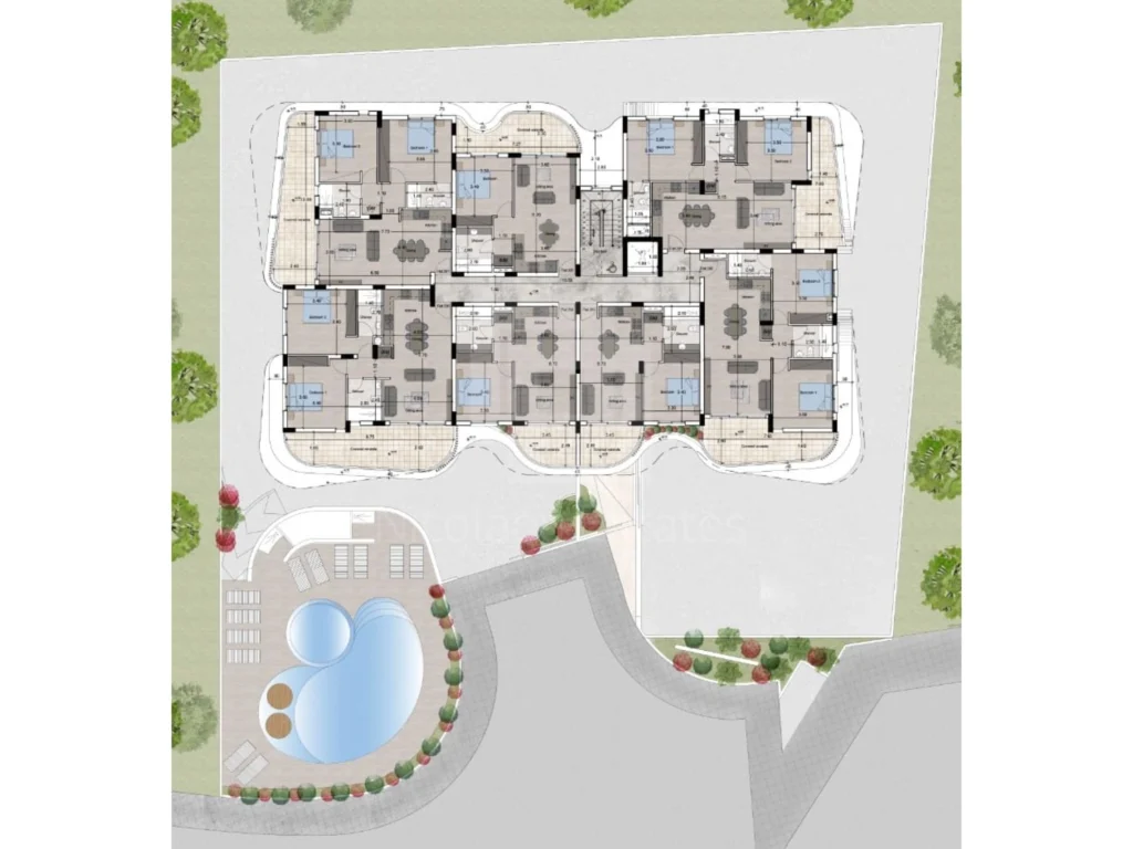 3 Bedroom Apartment for Sale in Aradippou, Larnaca District