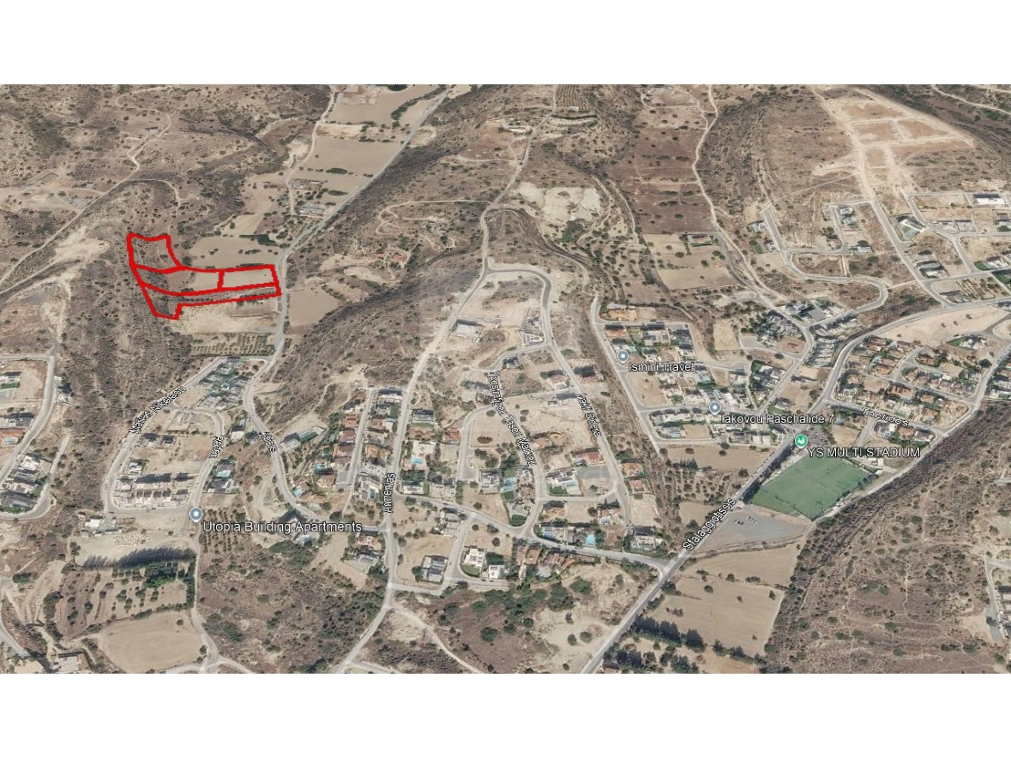 17,005m² Plot for Sale in Limassol – Agios Athanasios
