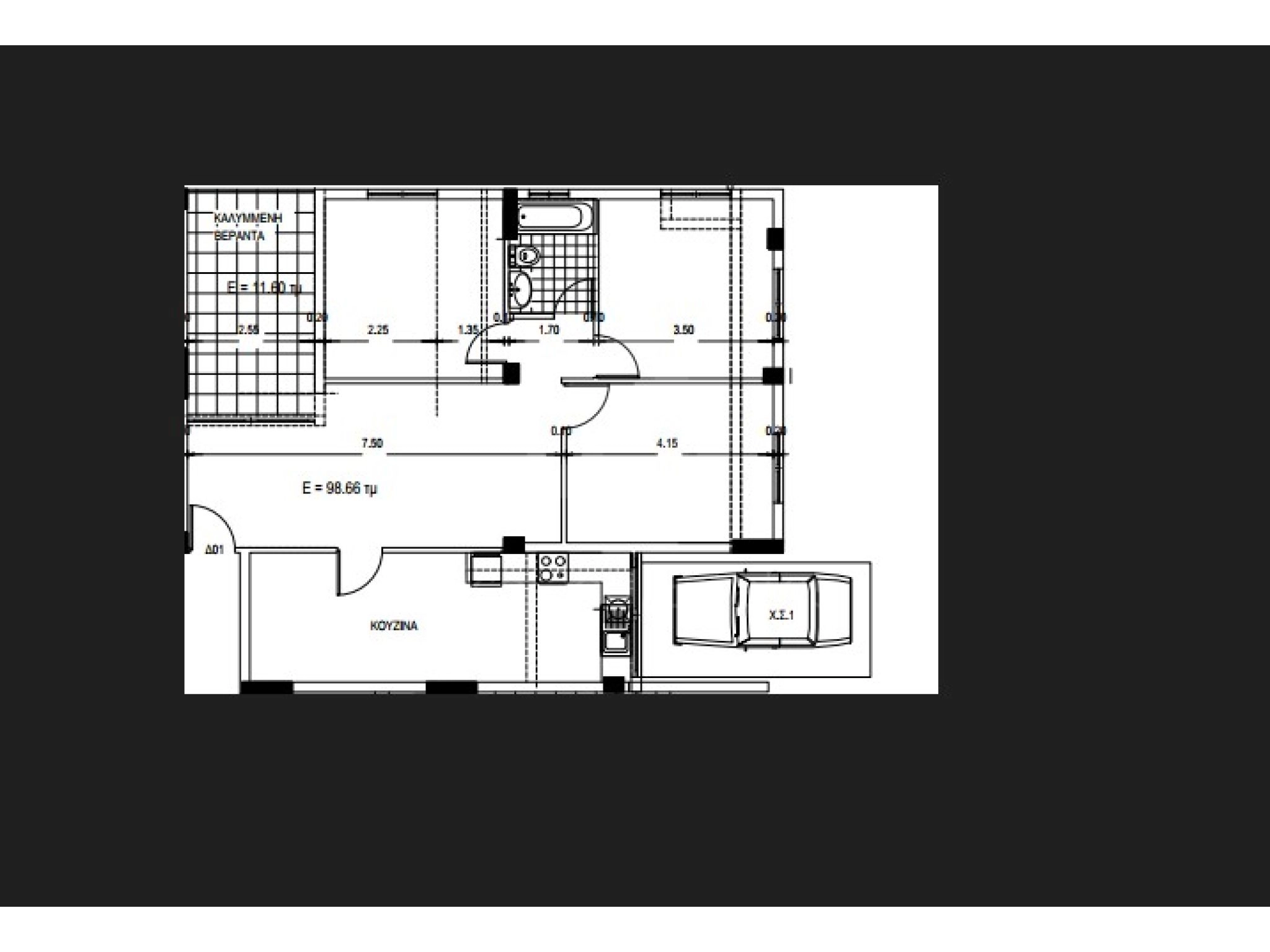 3 Bedroom Apartment for Sale in Aradippou, Larnaca District