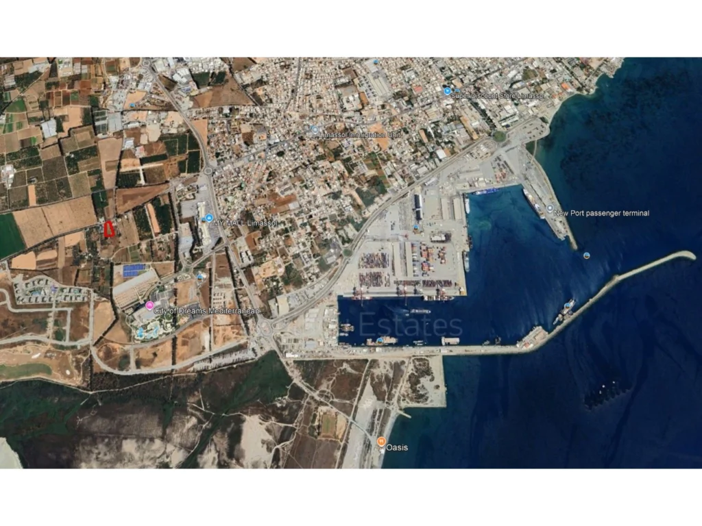 4,130m² Plot for Sale in Limassol – Zakaki