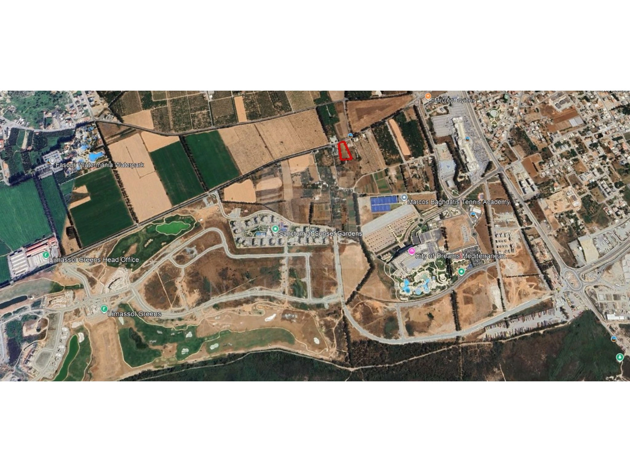 4,130m² Plot for Sale in Limassol – Zakaki