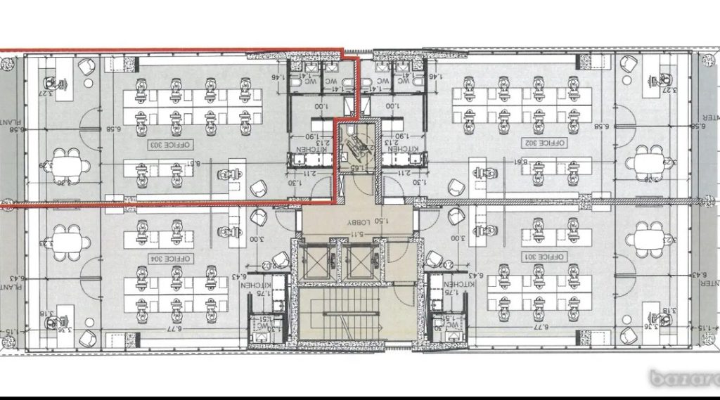 102m² Office for Rent in Limassol District